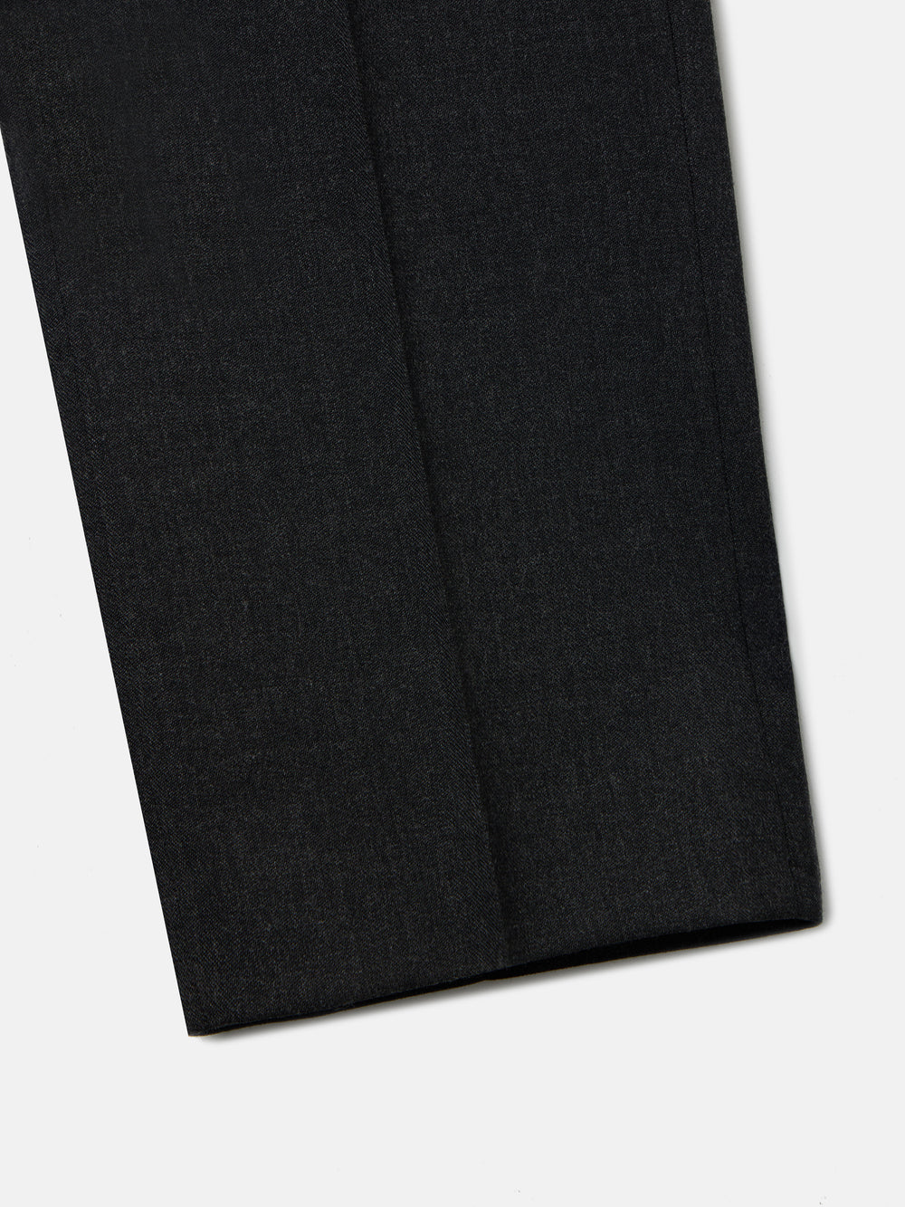 Pantalon habillé à pinces gris foncé