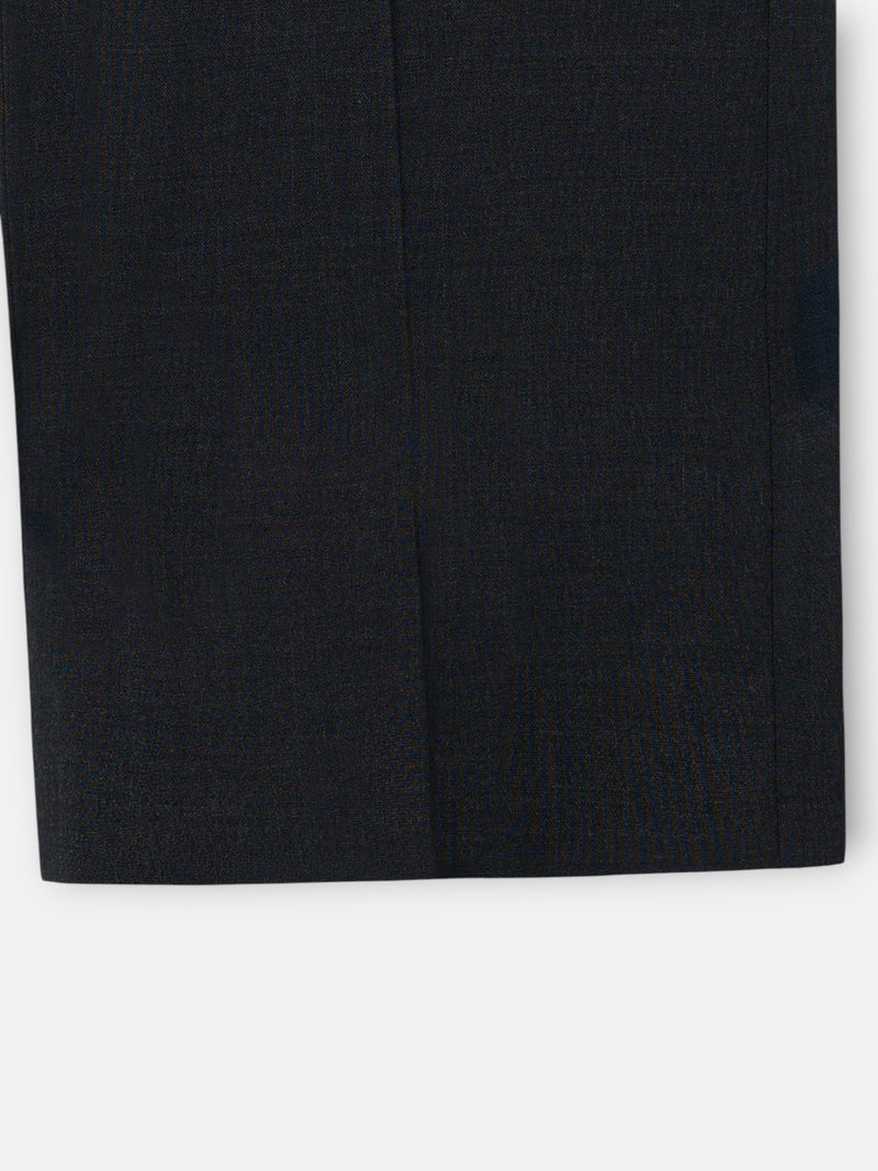 Pantalon vestir pinzas gris oscuro