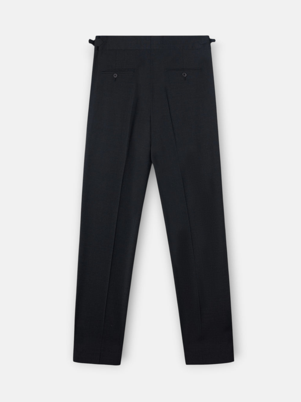 Pantalon vestir pinzas gris oscuro
