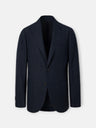 Blazer príncipe de Gales azul-marinho