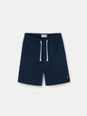 Bermuda desportiva kids azul-marinho