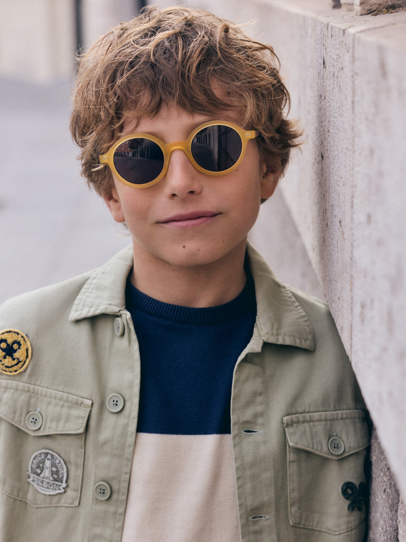 Óculos de sol MOxSILBON kids Deriva amarelo multicolor