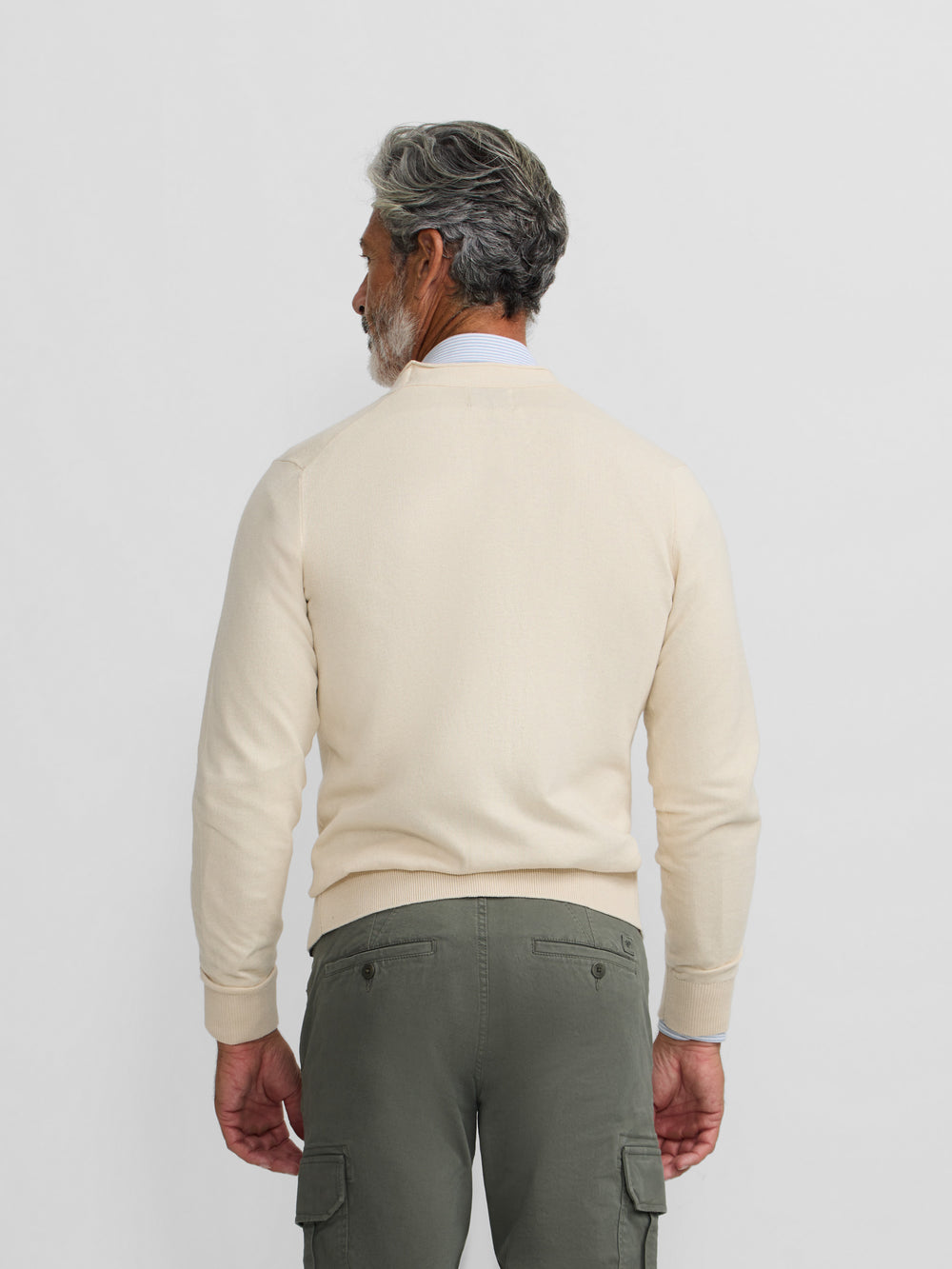 Classic beige cardigan