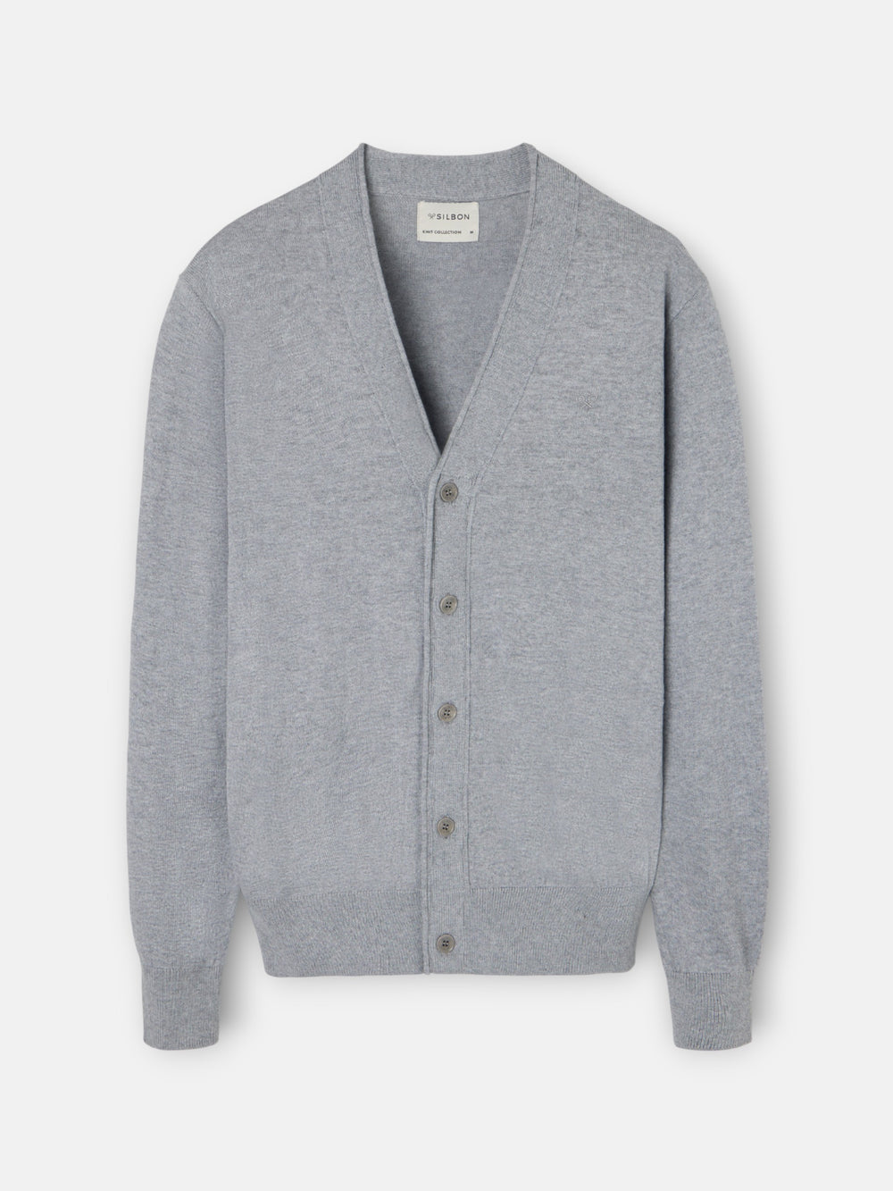 Classic grey cardigan