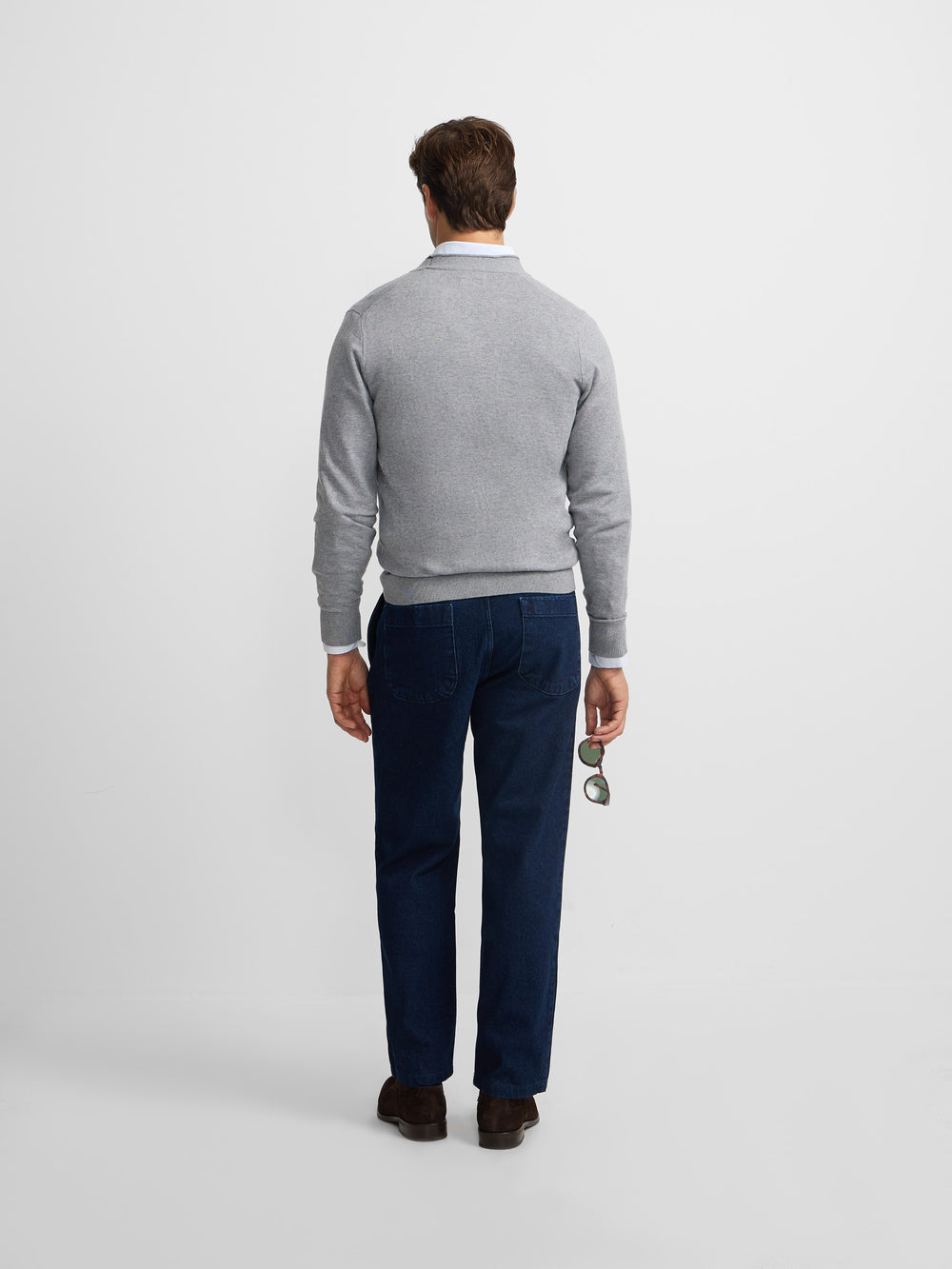 Classic grey cardigan