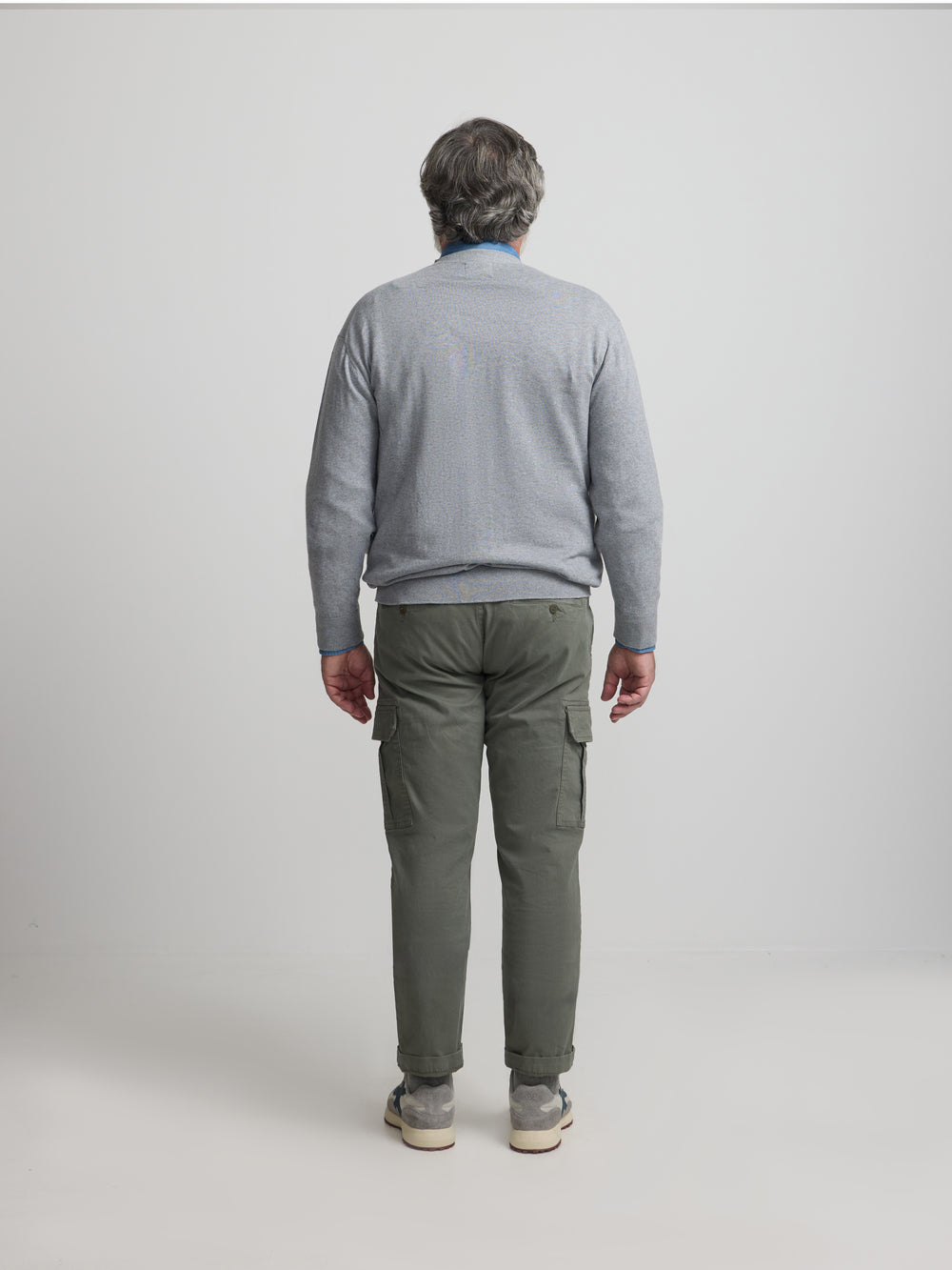 Classic grey cardigan