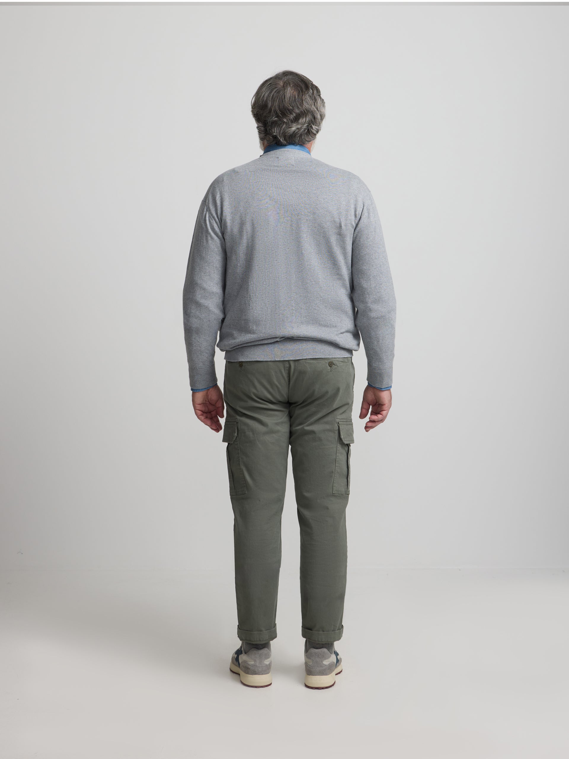 Classic grey cardigan