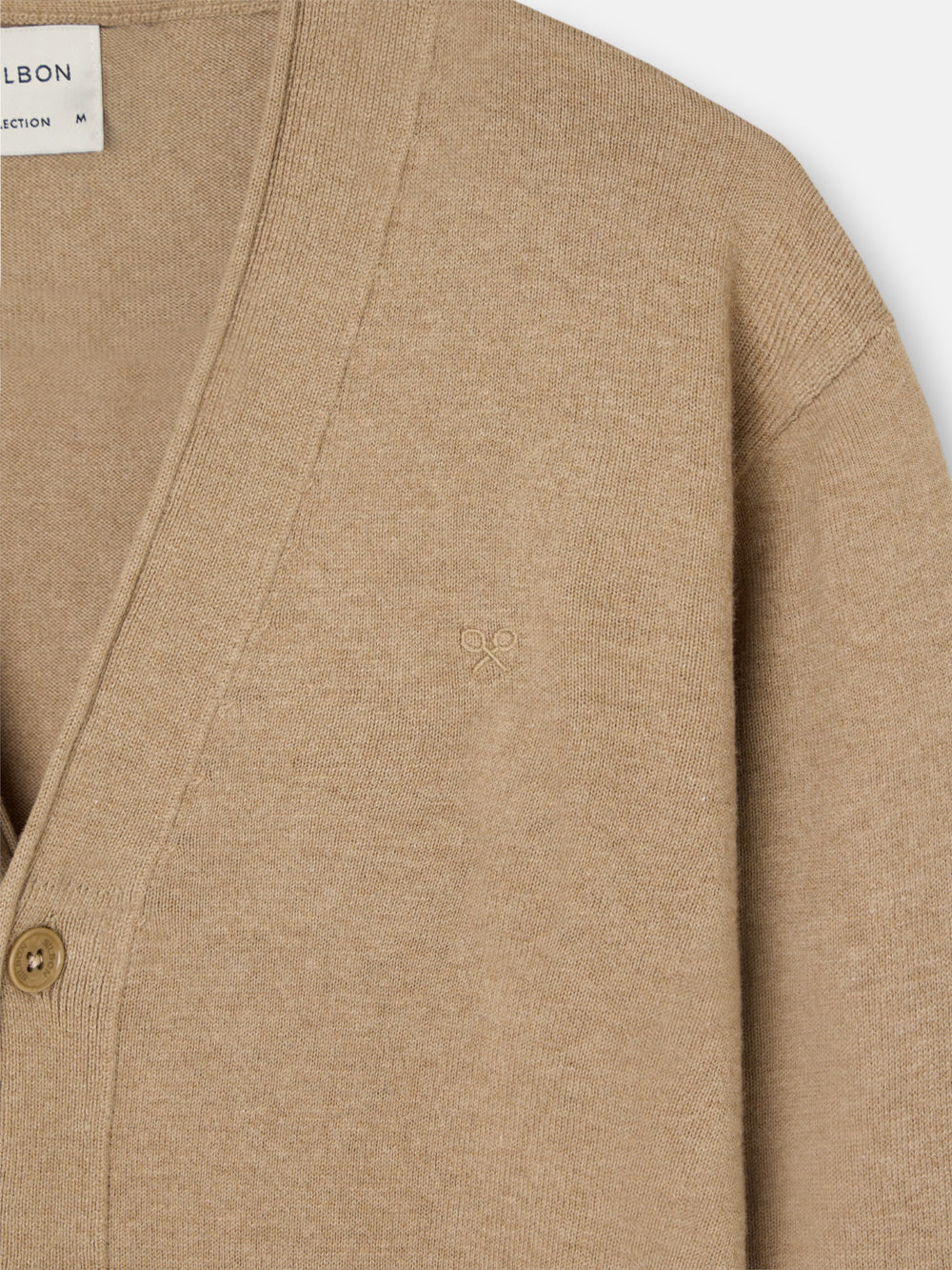 Classic brown cardigan