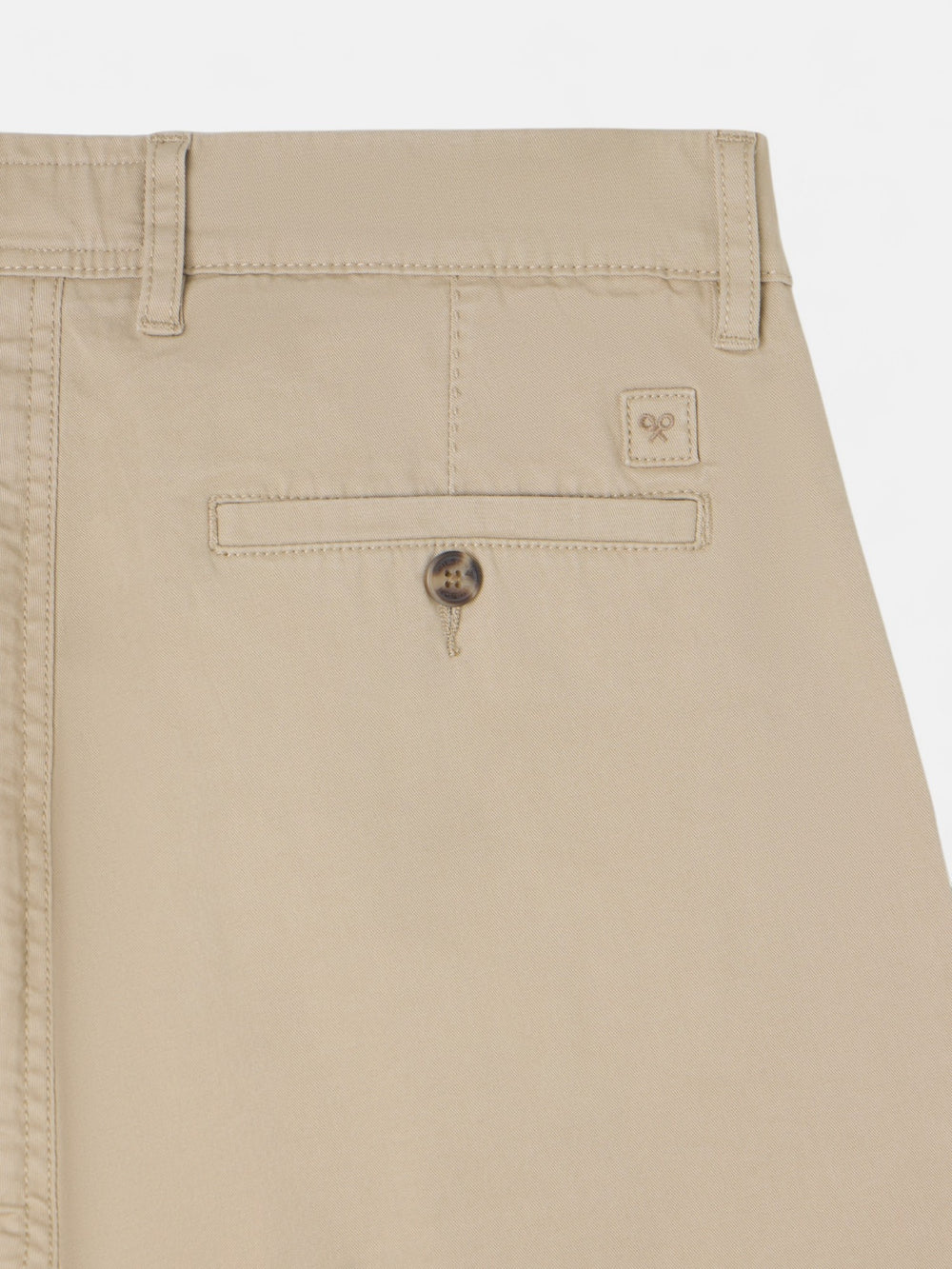 Pantalon chino casual beige