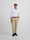 Casual beige chino pants