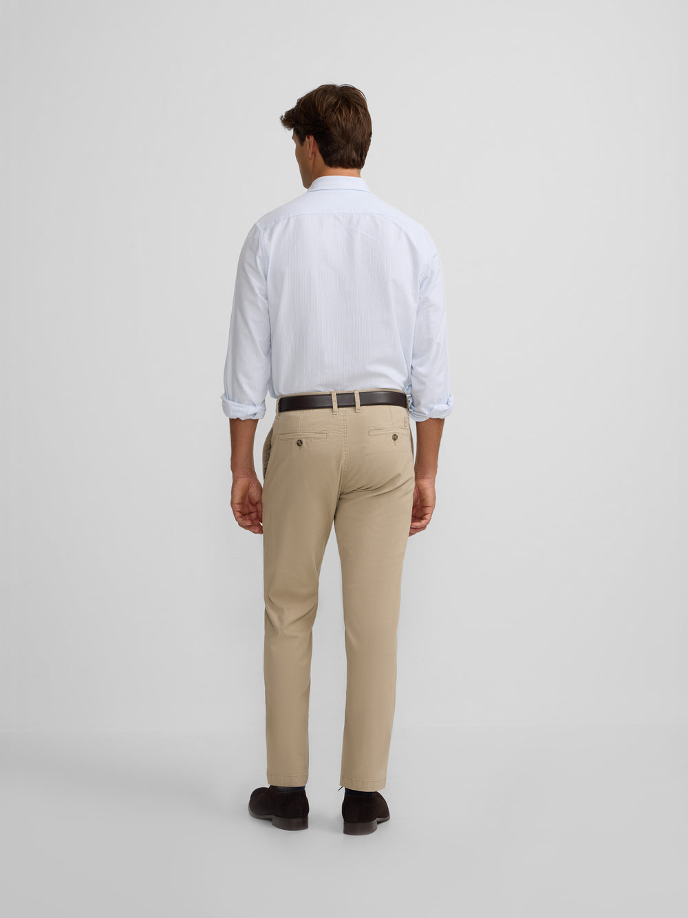 Pantalon chino casual beige