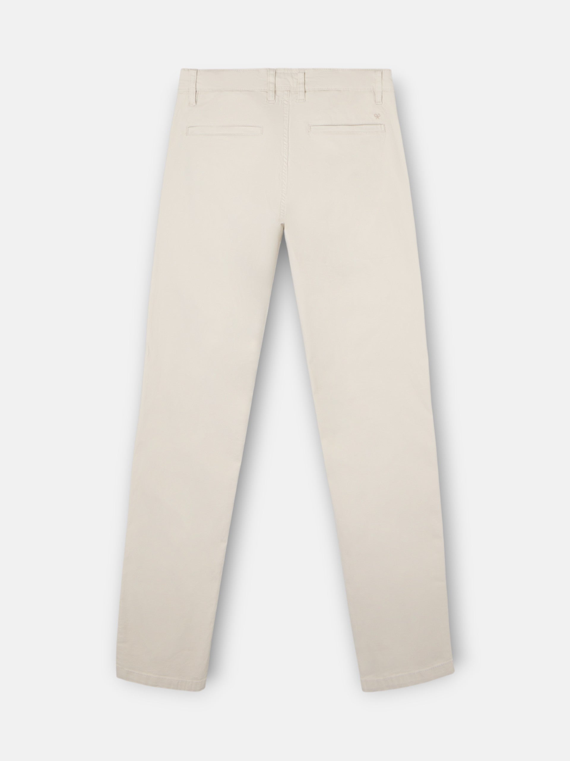 Pantalon chino décontracté à plis pierre