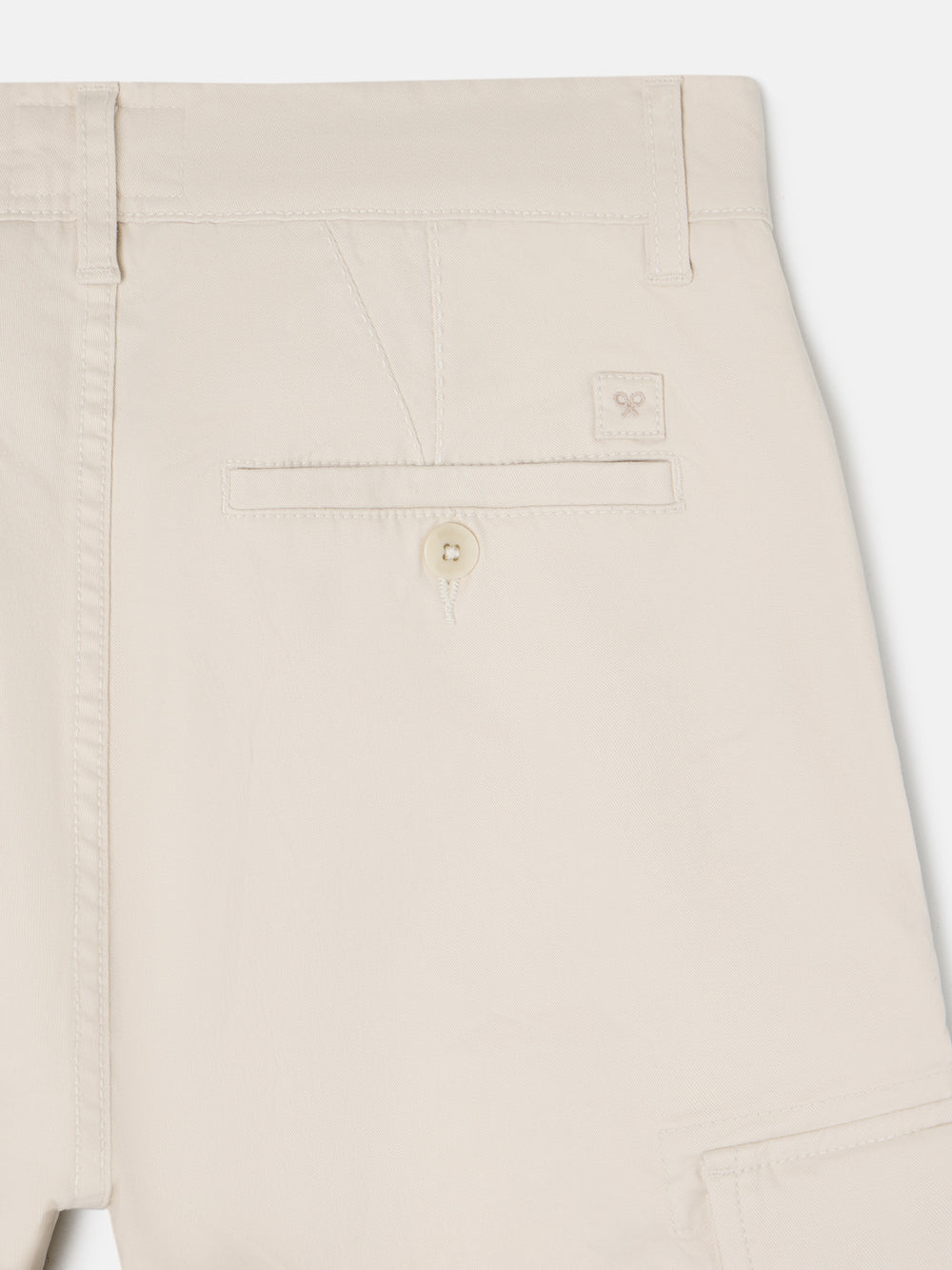 Pantalon cargo casual piedra