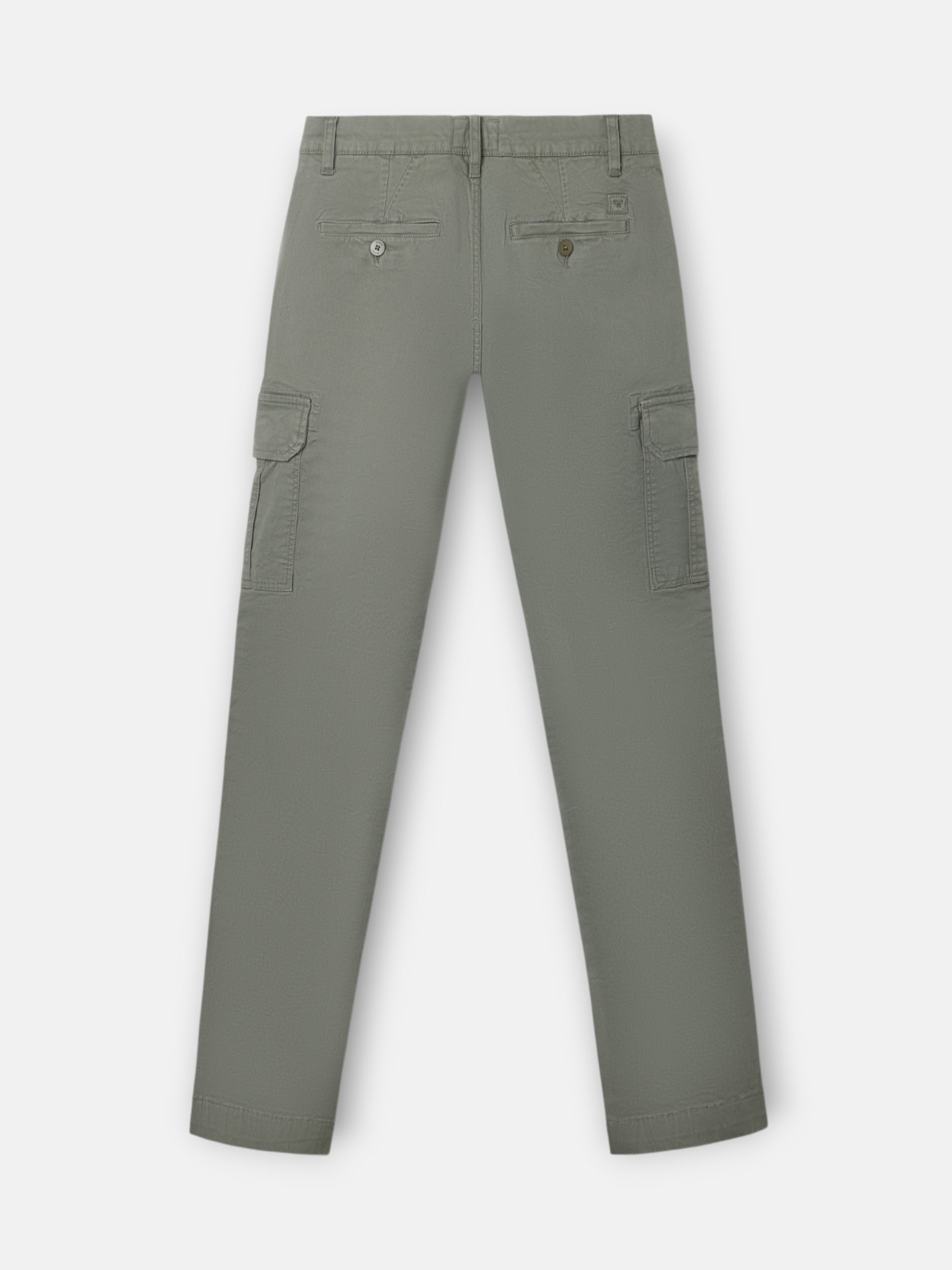 Pantalon cargo casual verde
