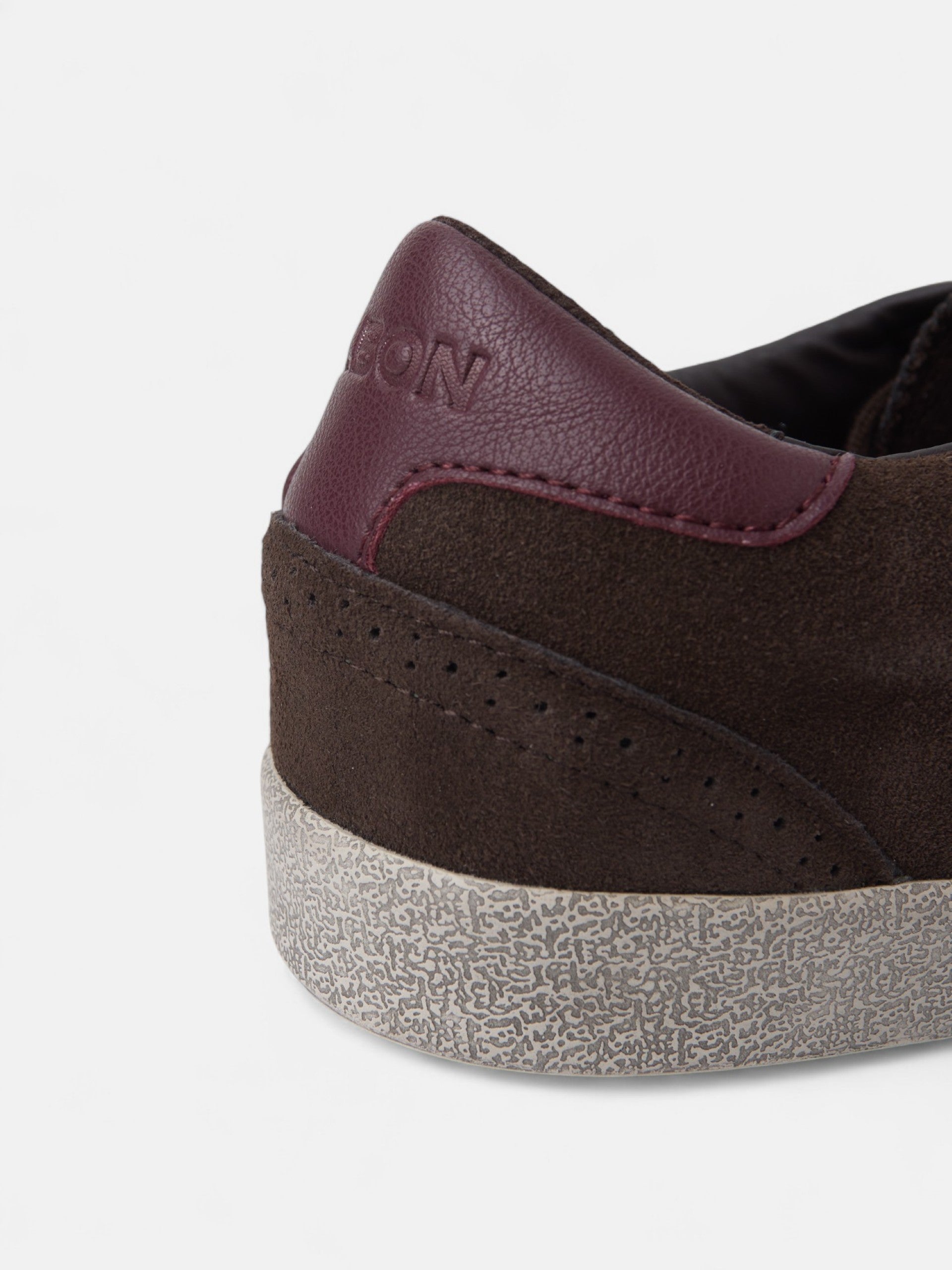 Baskets décontractées marron uni