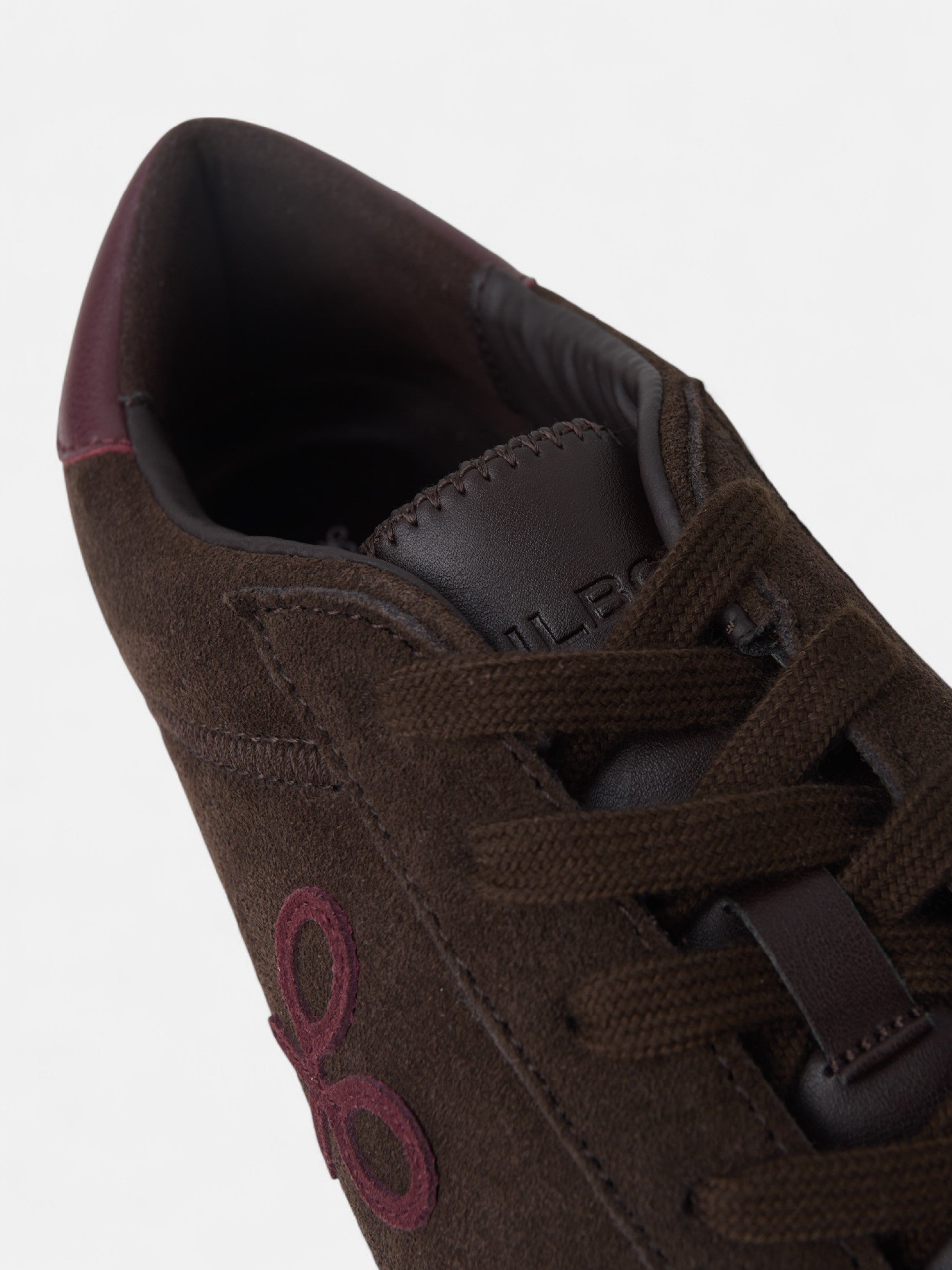 Baskets décontractées marron uni