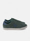 Plain green casual sneaker