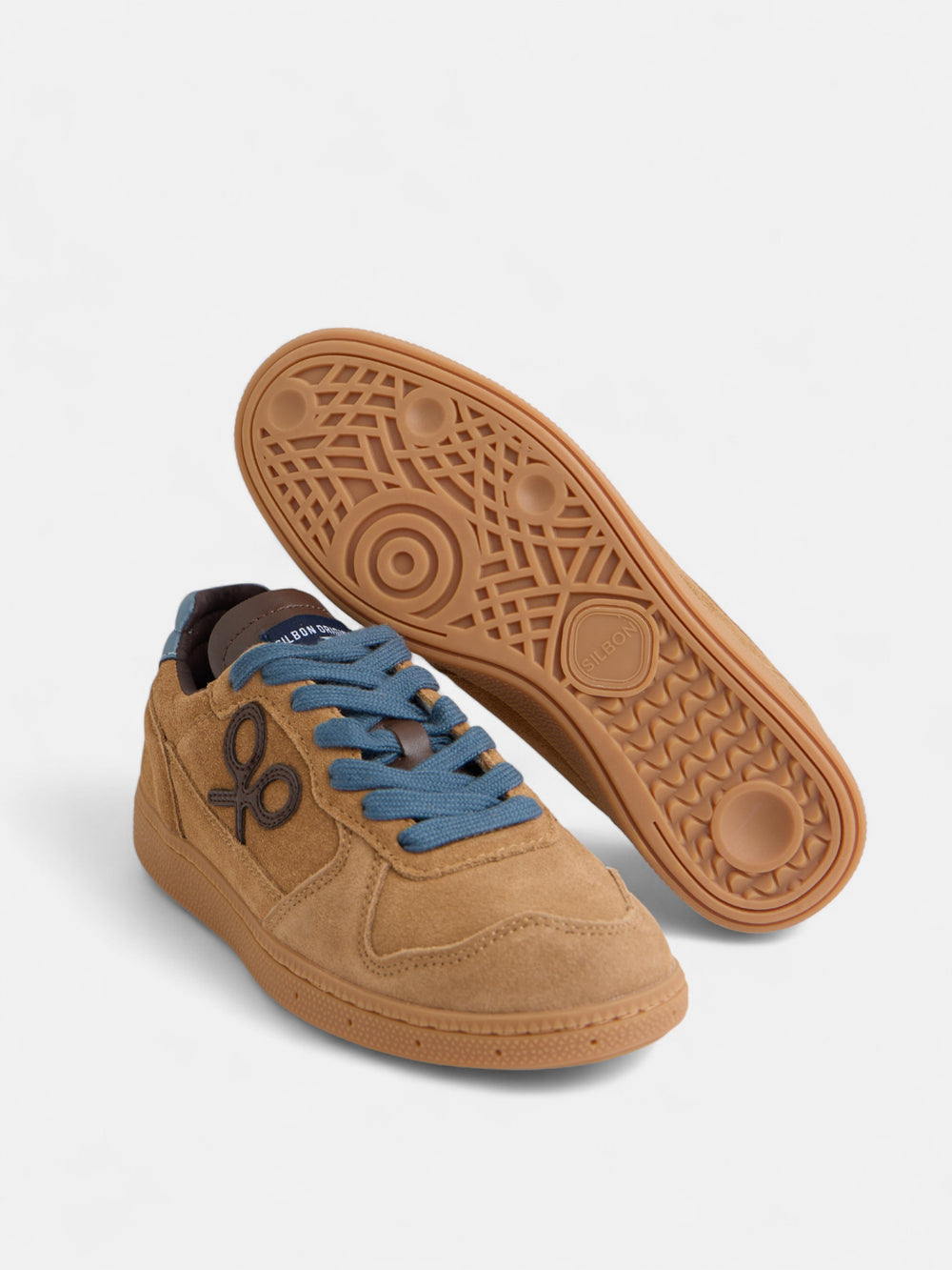 Sapatilha casual em pele mostarda