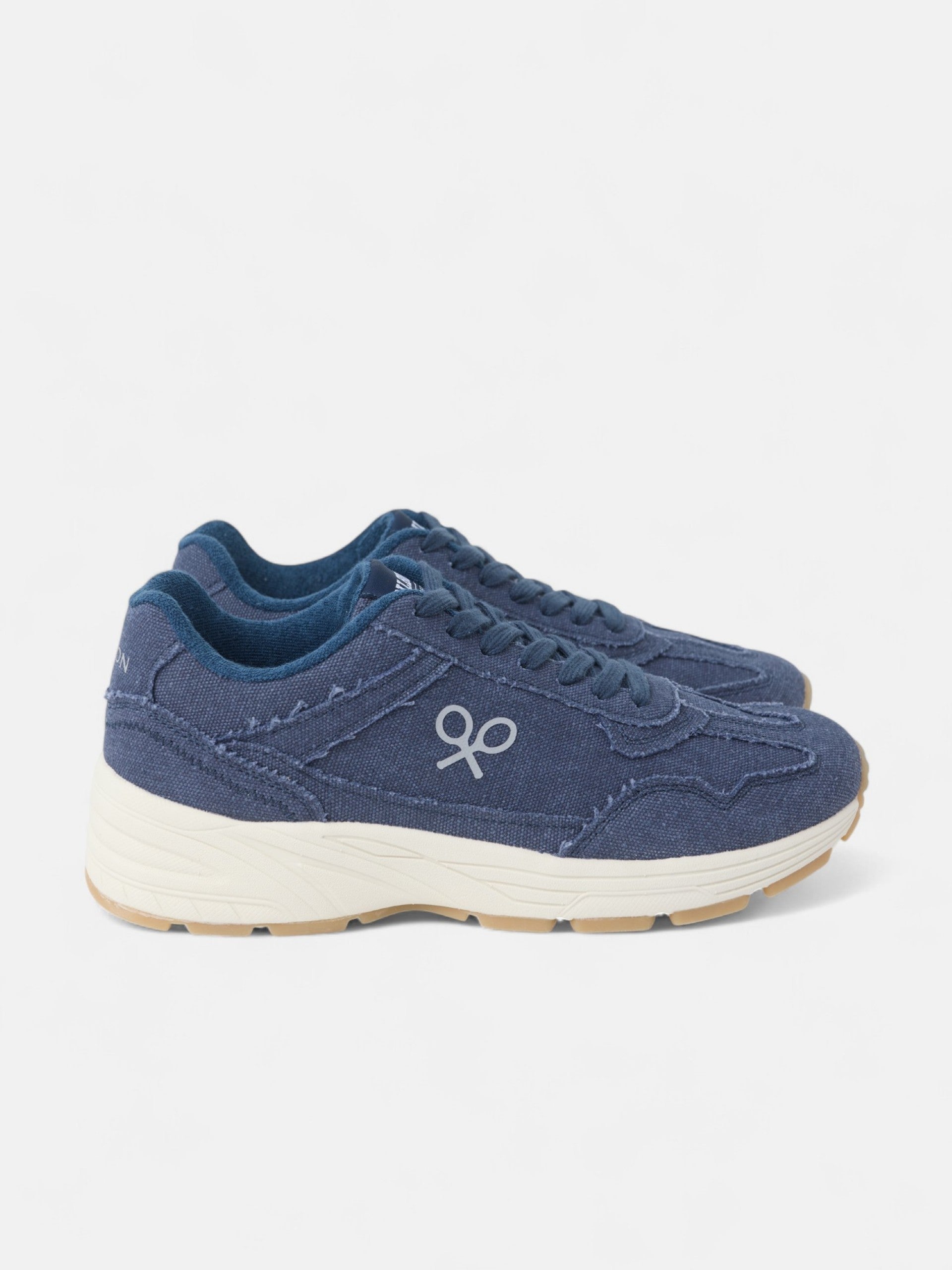 Zapatilla casual canvas azul