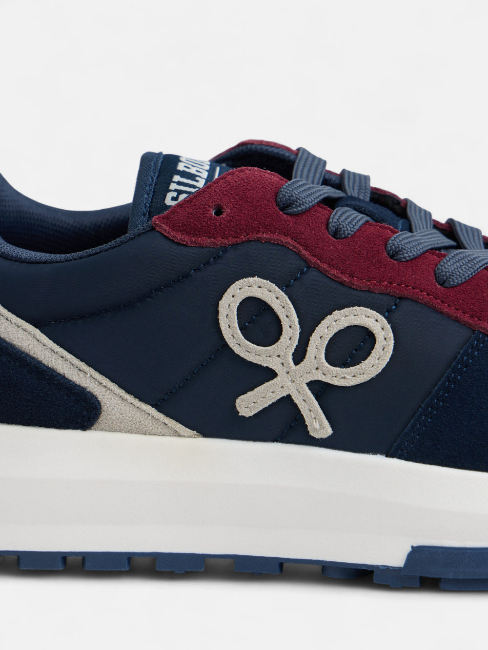 Zapatilla running city multicolor azul marino