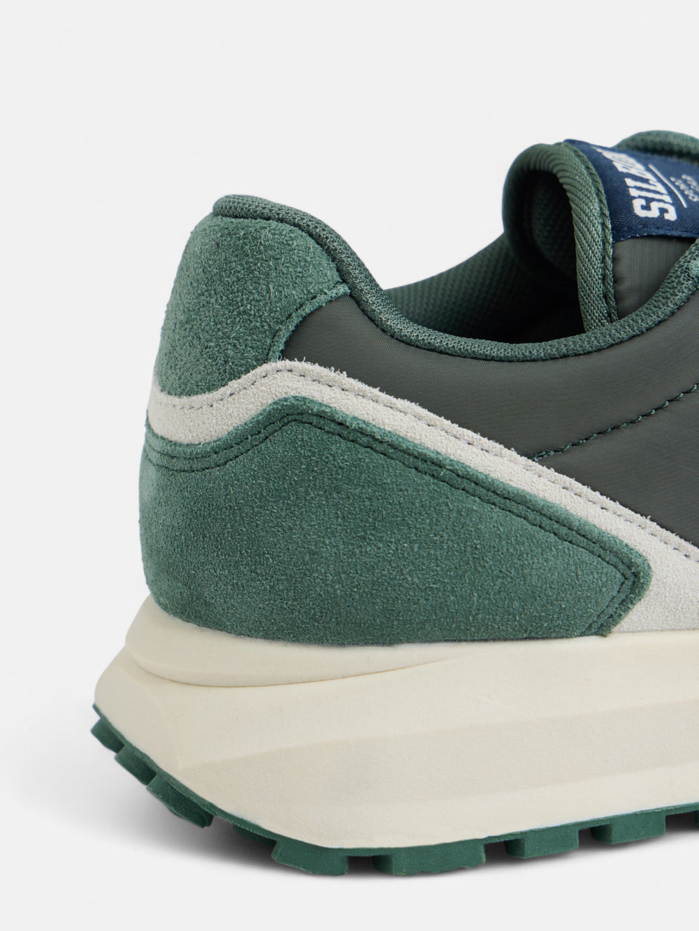 Zapatilla running city multicolor verde