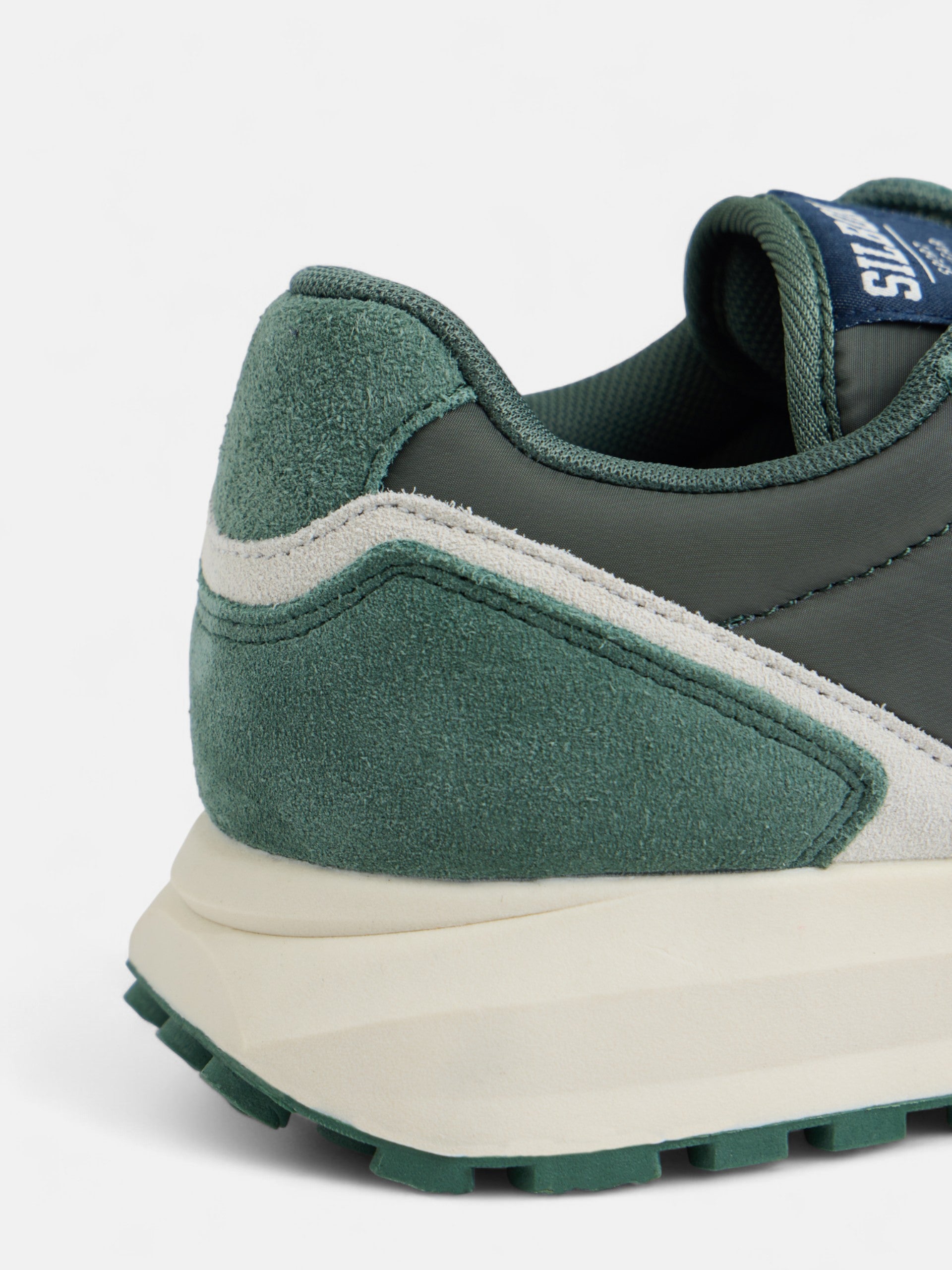 Zapatilla running city multicolor verde