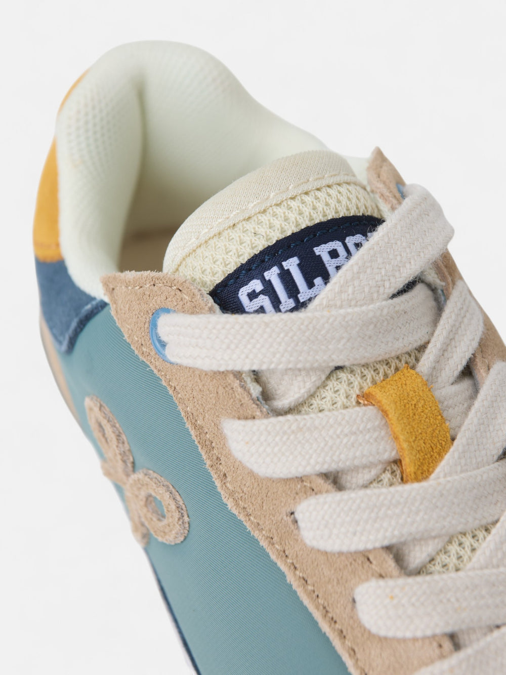 Zapatilla kids running multicolor verde