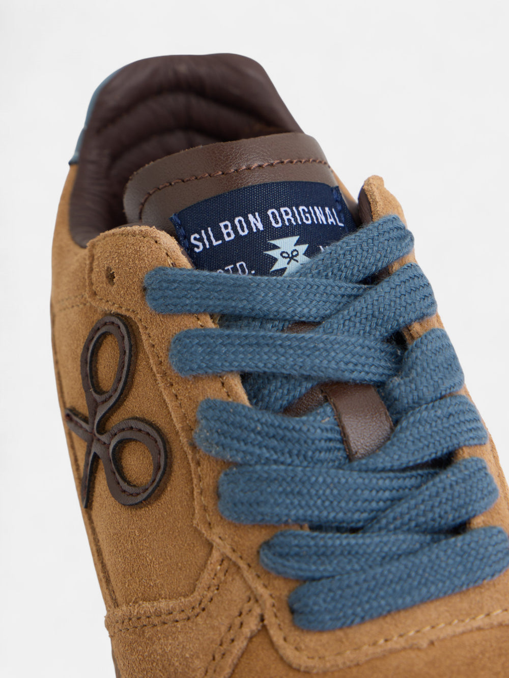 Zapatilla kids casual piel camel