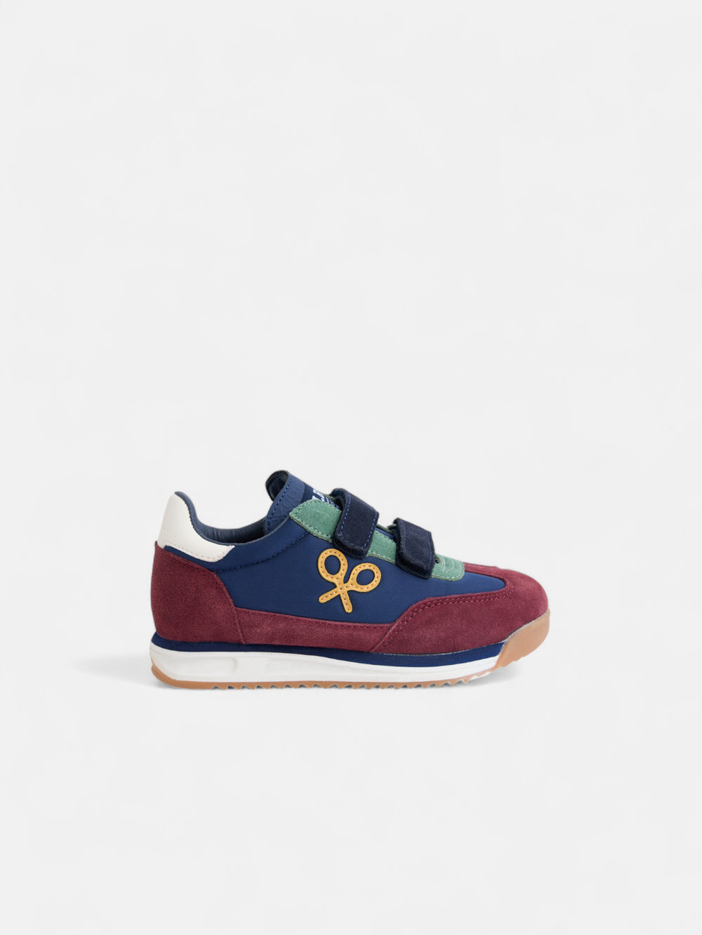 Zapatilla kids velcro multicolor azul