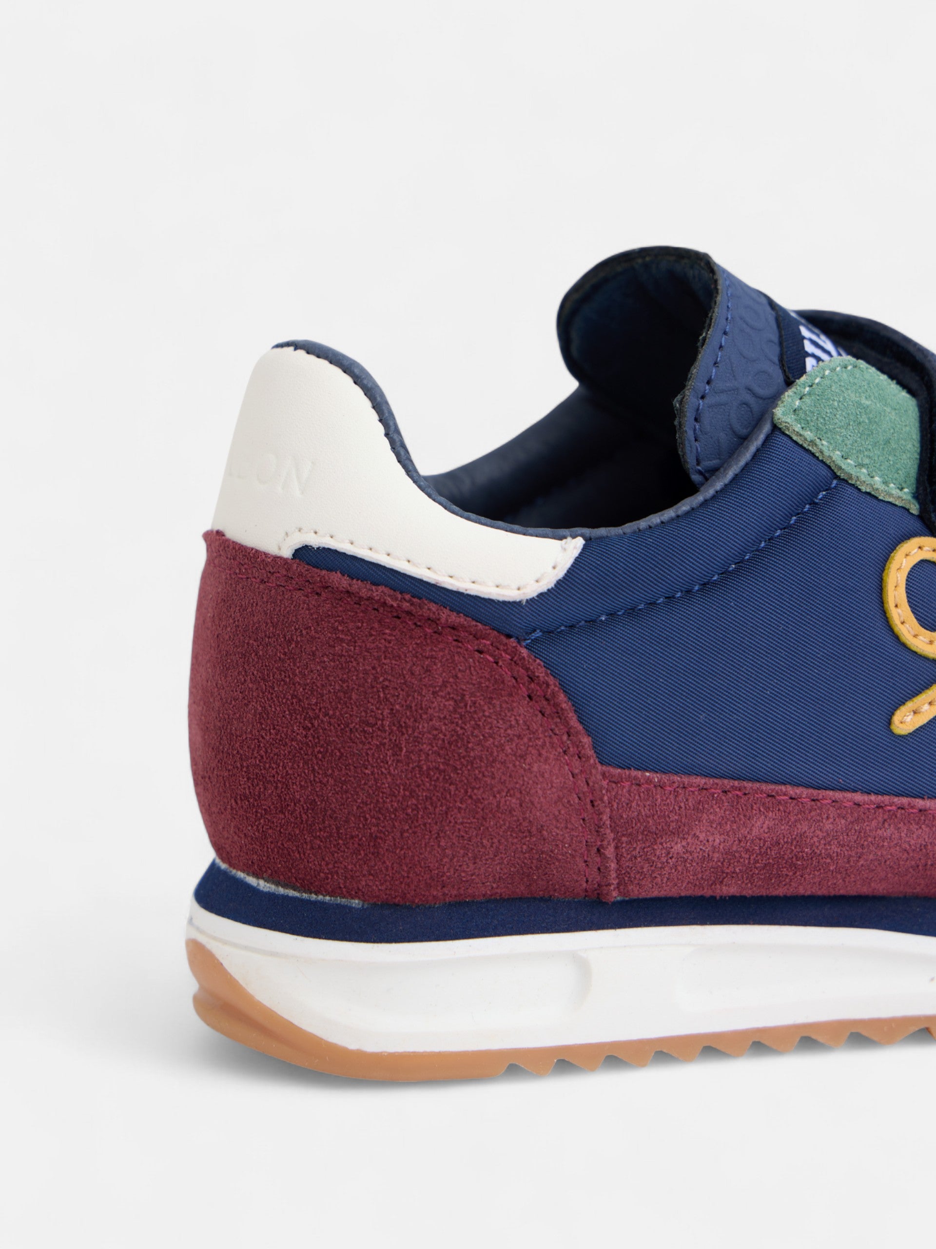 Zapatilla kids velcro multicolor azul