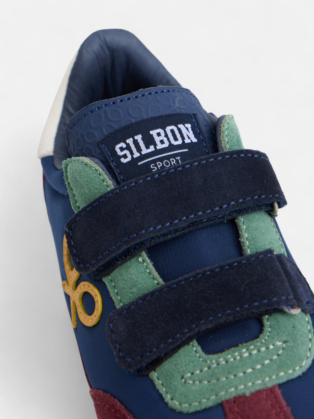 Zapatilla kids velcro multicolor azul