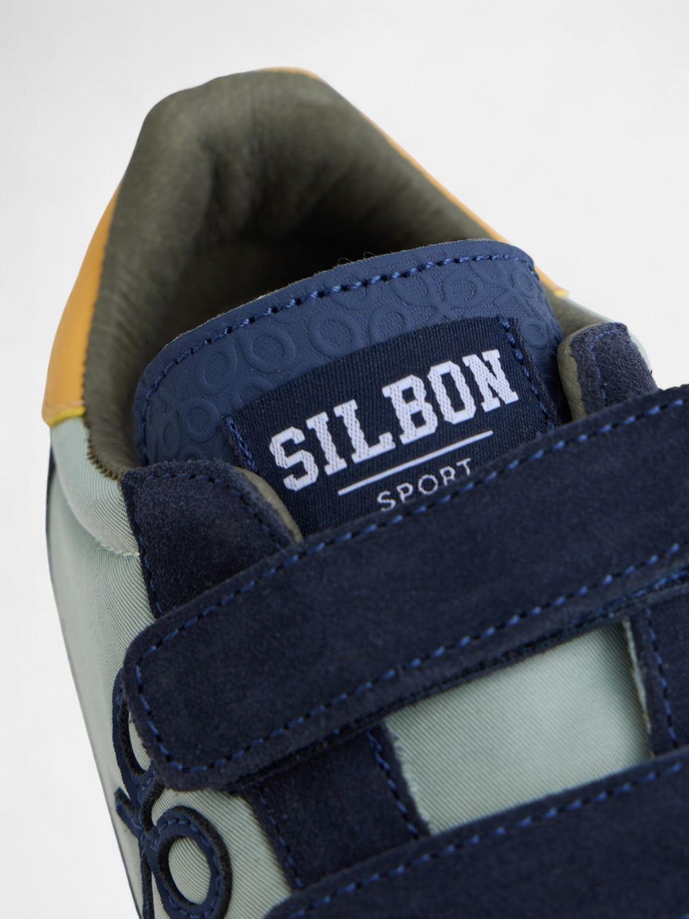 Zapatilla kids velcro multicolor verde