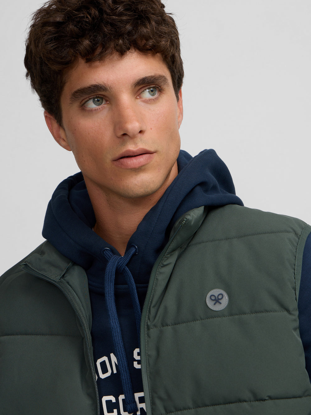 Chaleco clasico tecnico verde