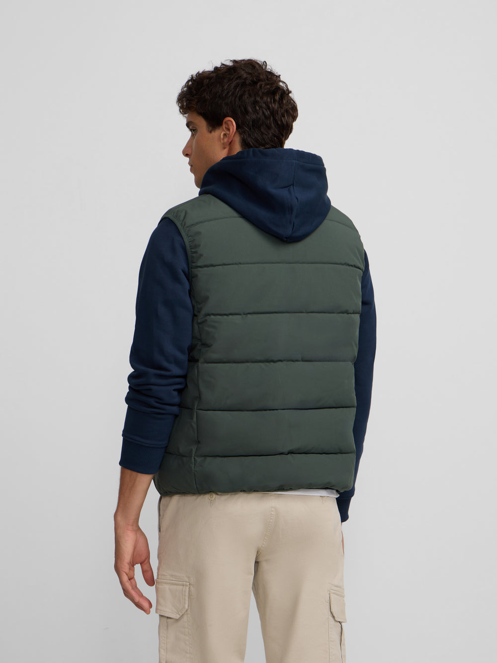 Chaleco clasico tecnico verde