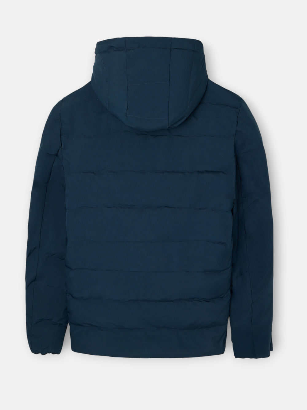 Abrigo tecnico reversible capucha gris marino