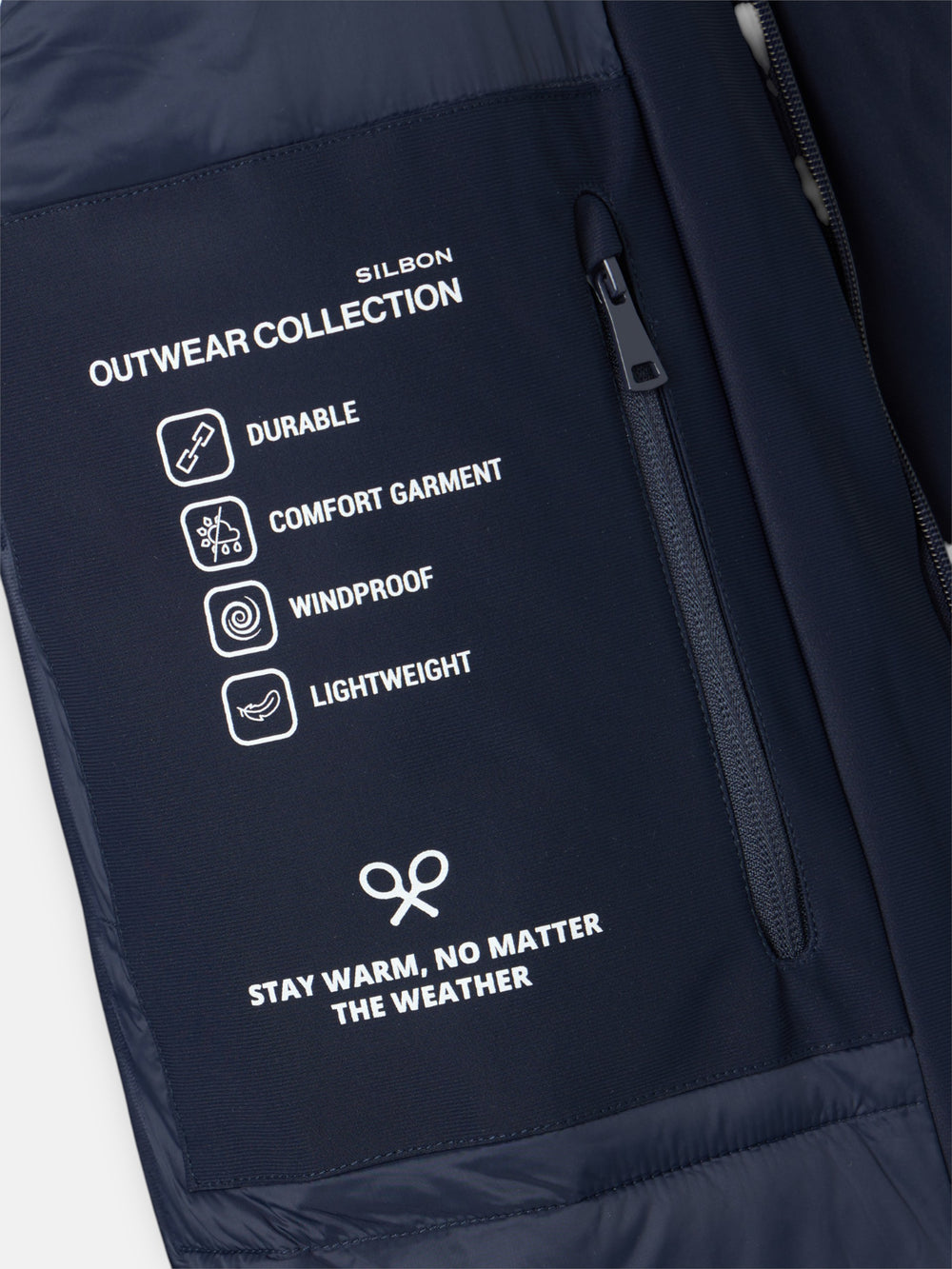 Parka tecnica tailoring azul marino