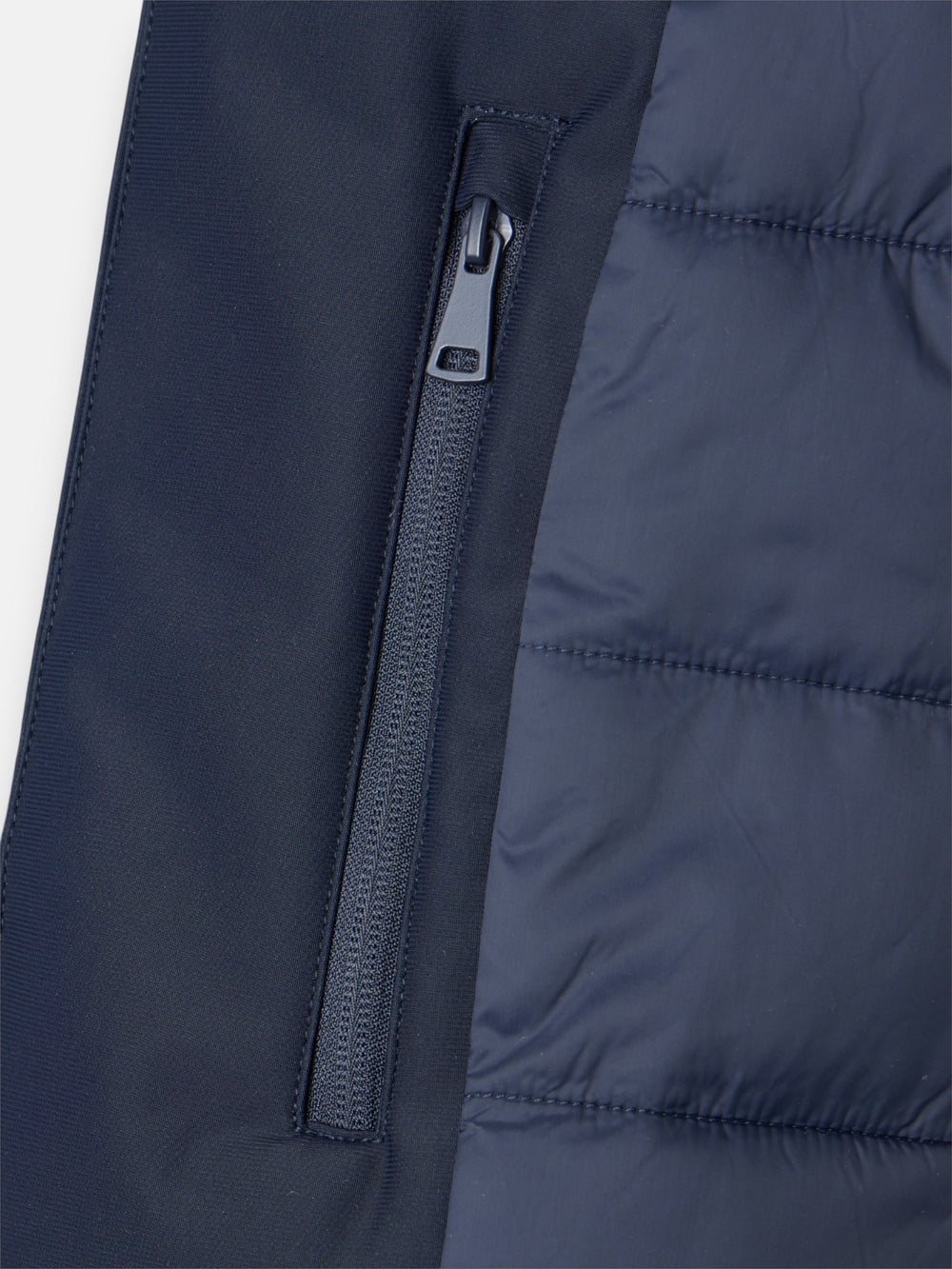 Parka tecnica tailoring azul marino