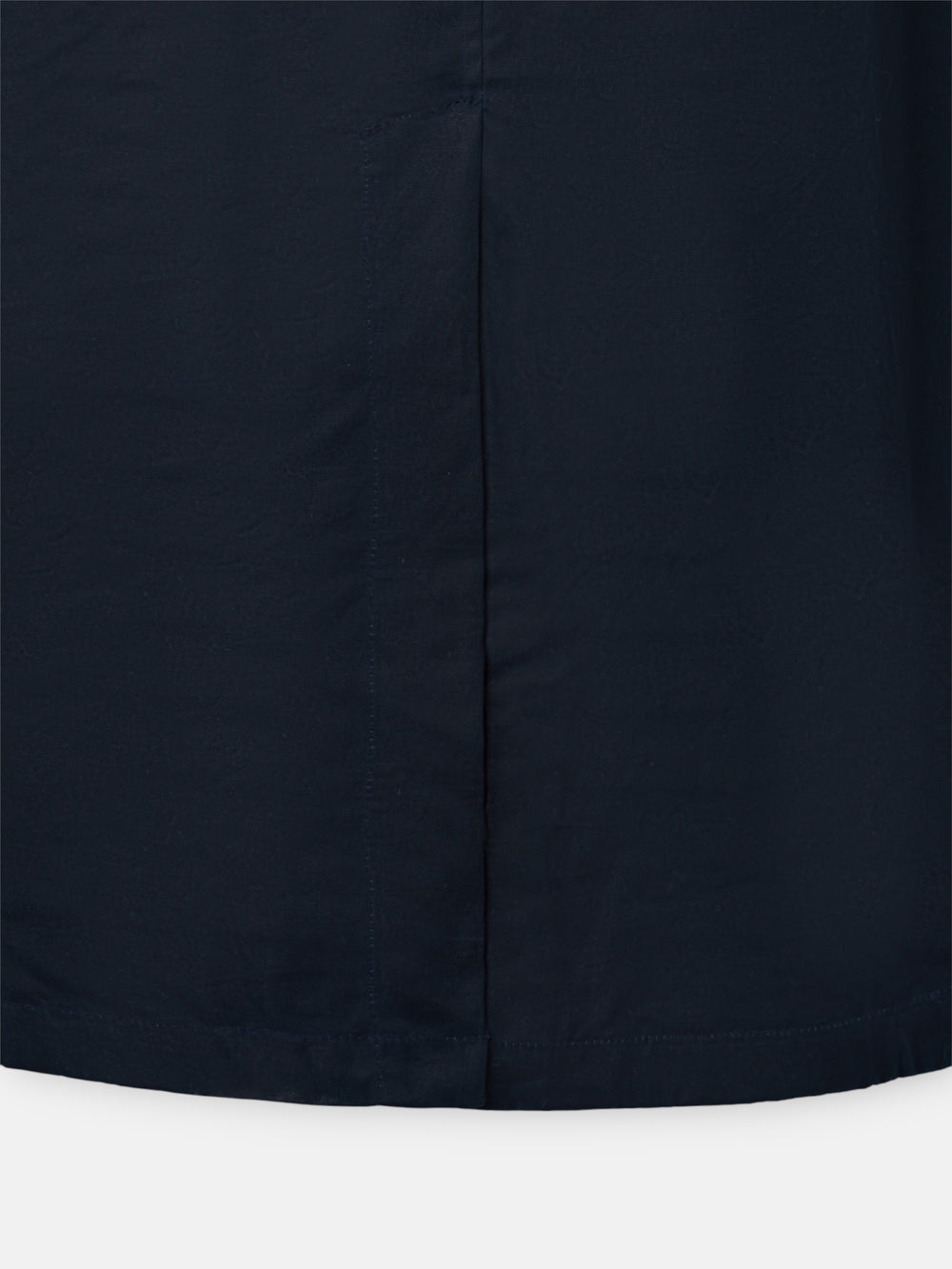 Abrigo largo encerado azul marino