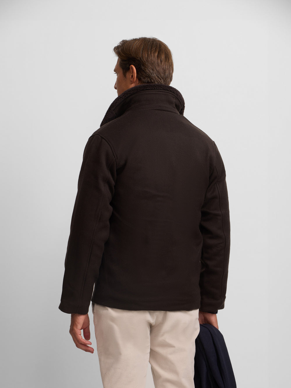 Cazadora clasica marron