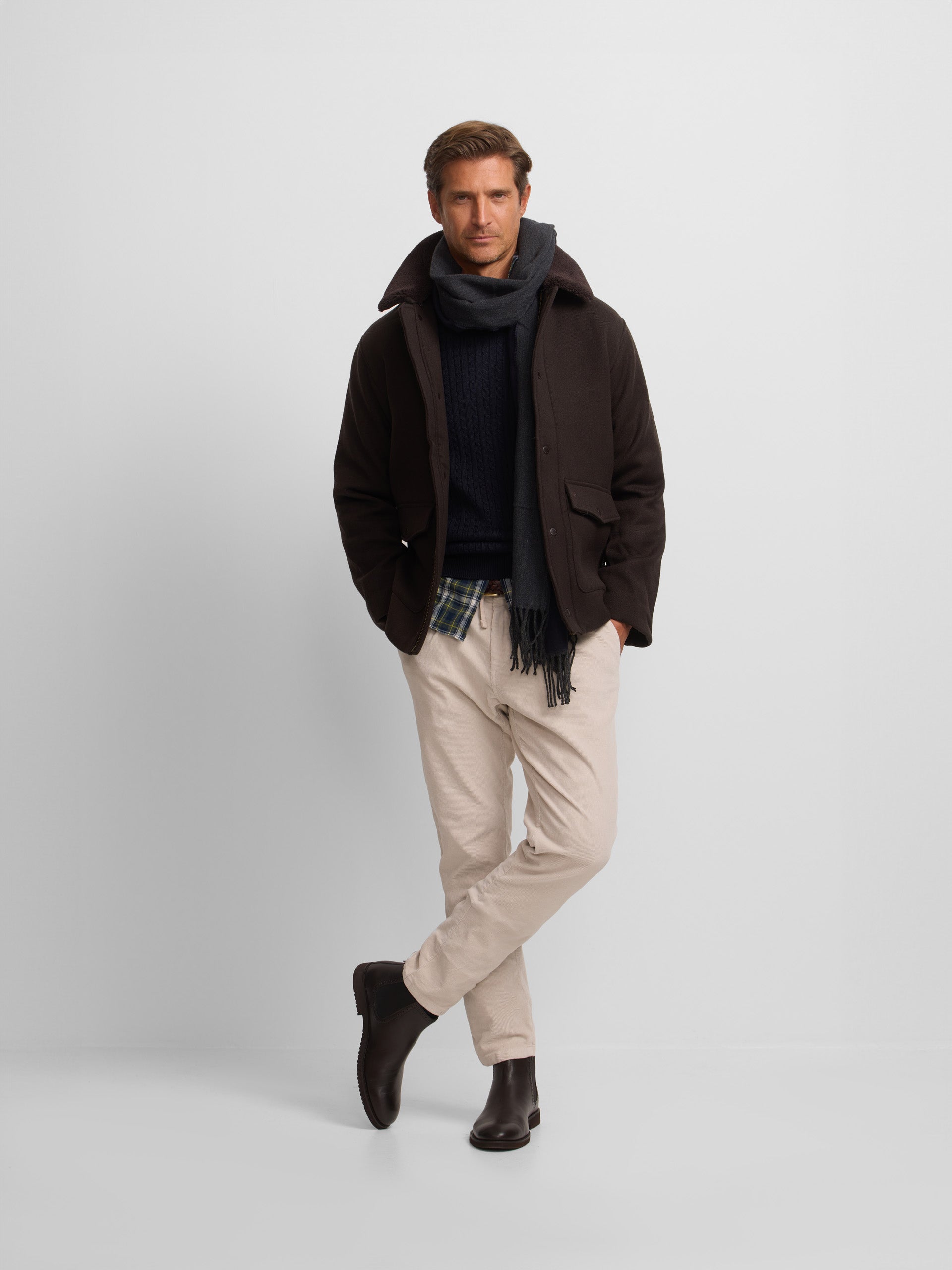 Classic brown jacket