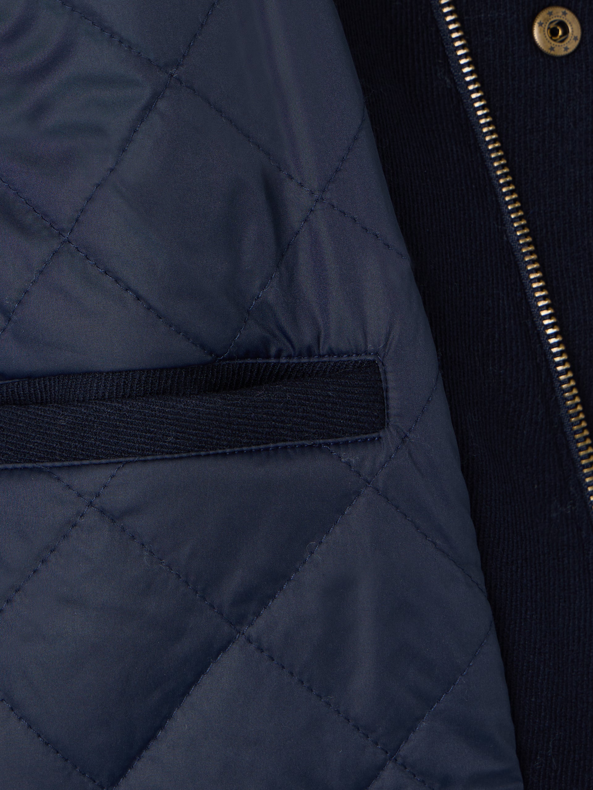 Classic navy blue jacket