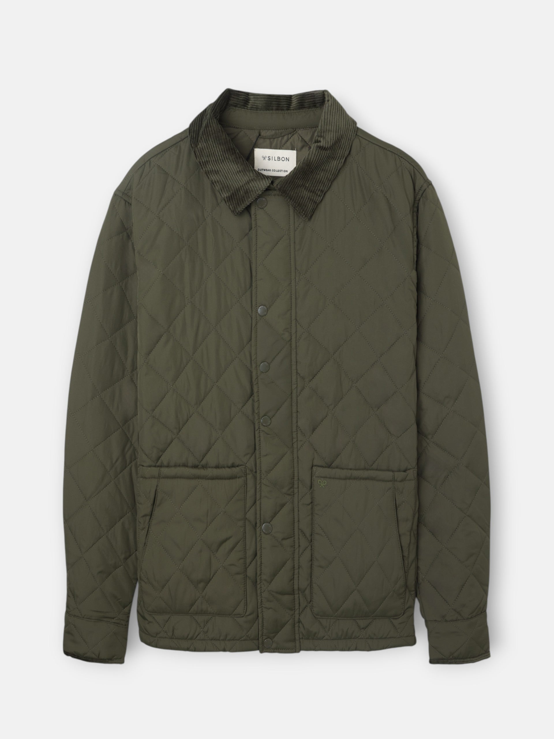 Veste de campagne verte classique