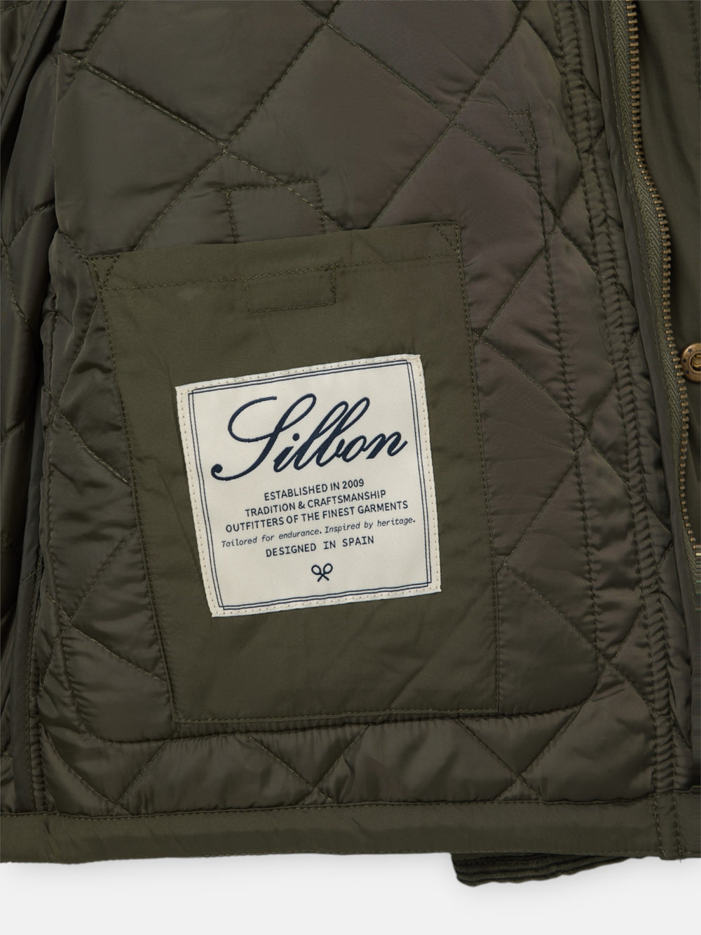 Chaqueta clasica field verde