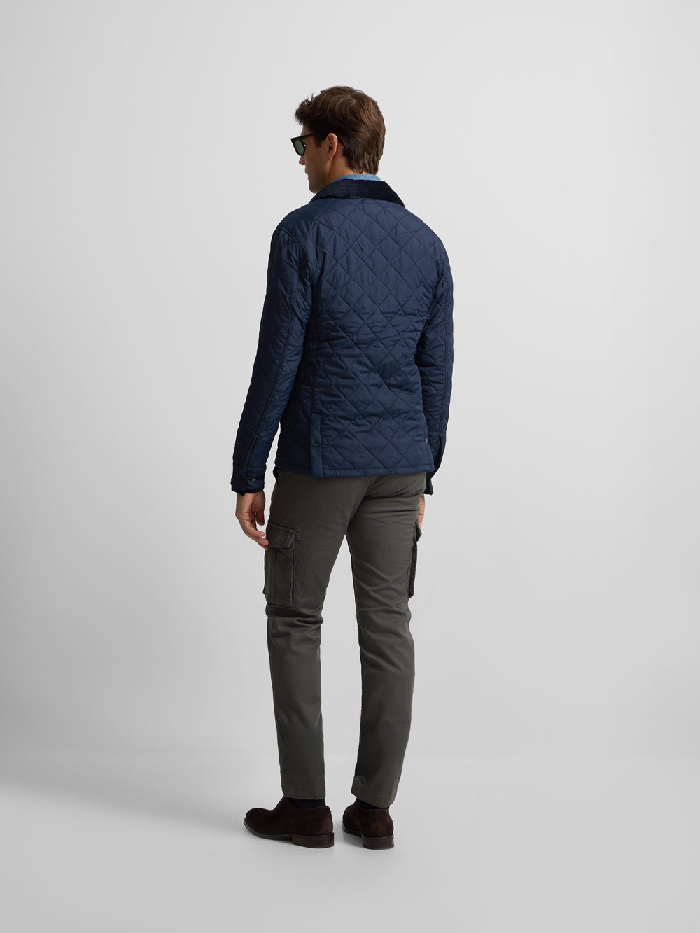 Chaqueta clasica field azul marino