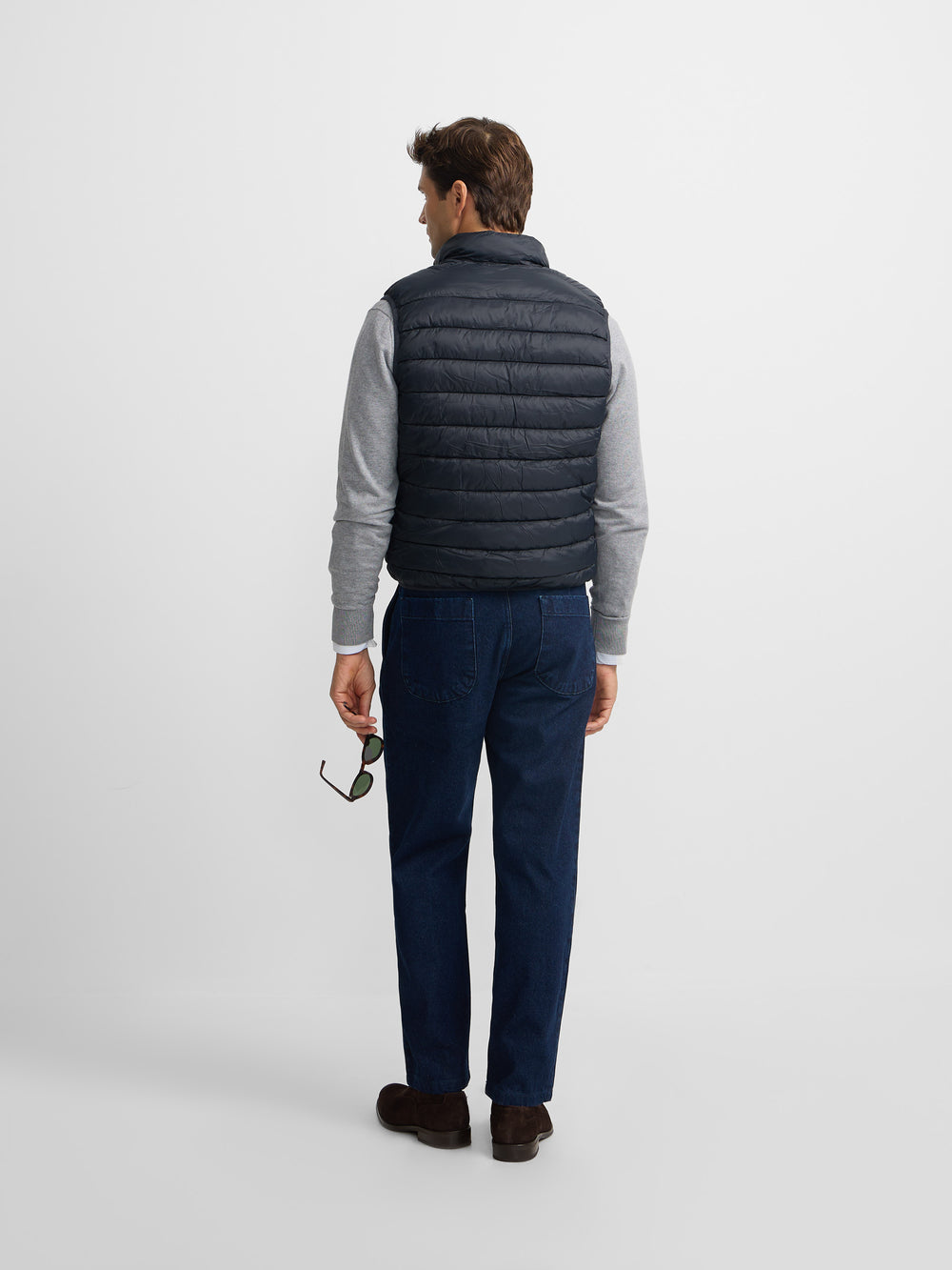 Dark grey ultralight vest