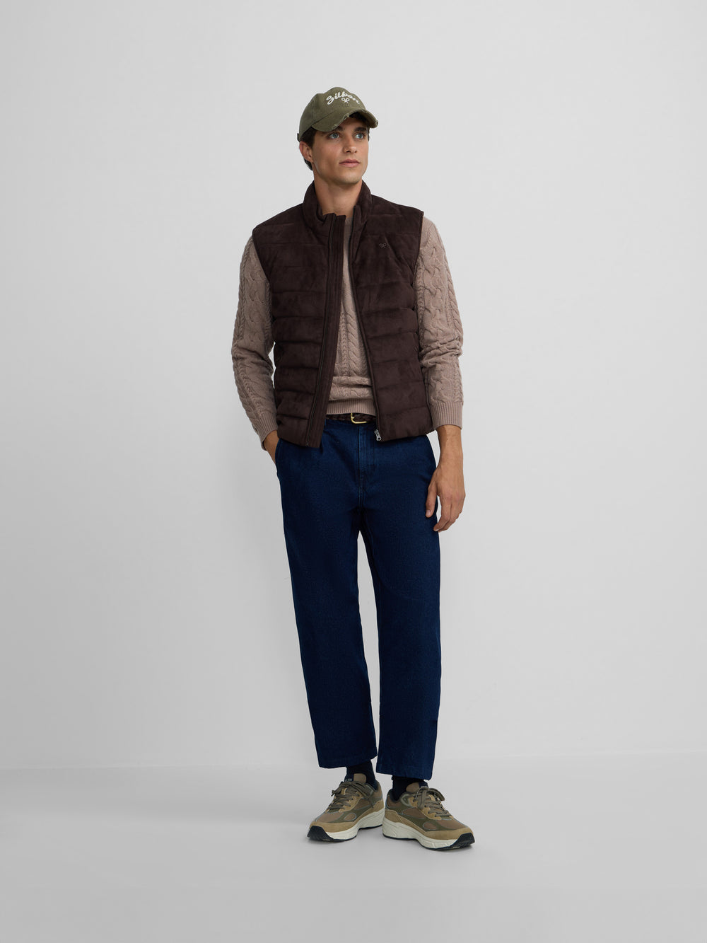 Chaleco tecnico ante marron