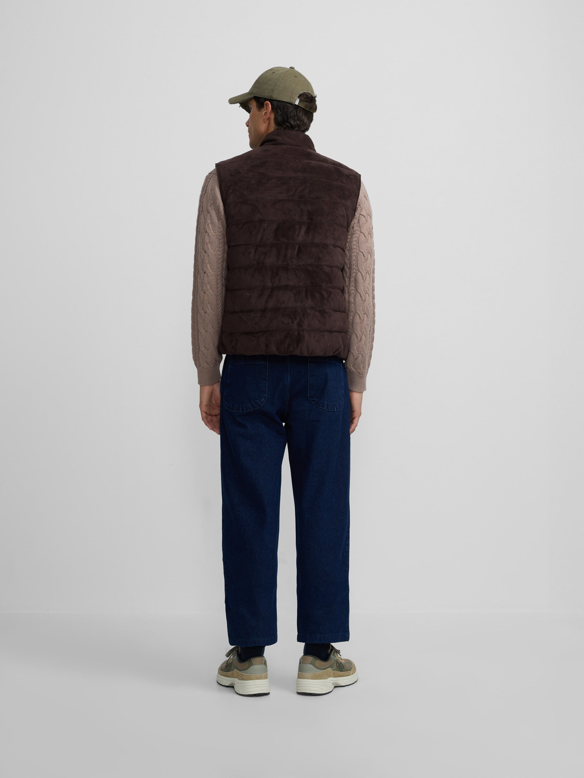 Chaleco tecnico ante marron