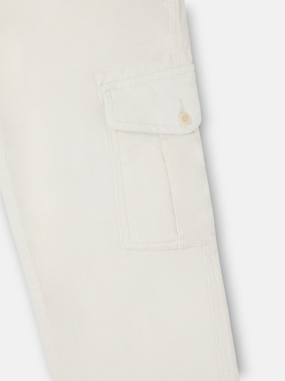 Stone corduroy cargo sport pants