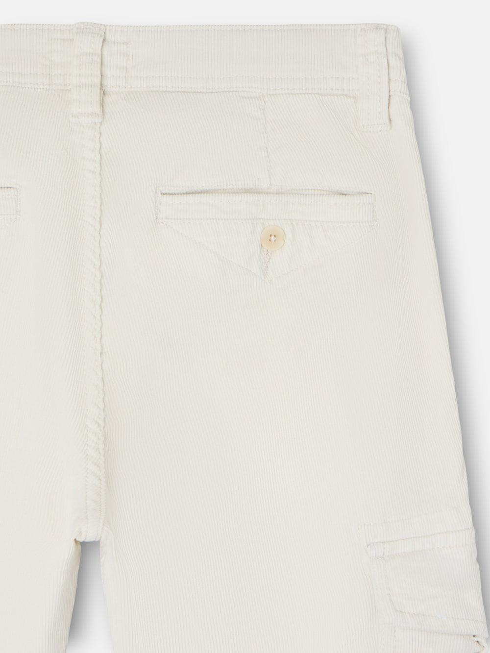 Stone corduroy cargo sport pants