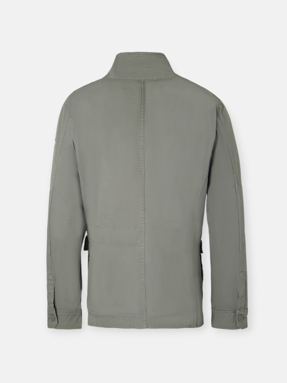 Casaco militar verde com emblemas dye